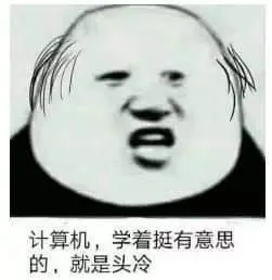 程序员00021-计算机学着挺有意思的就是头冷