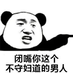 金馆长熊猫00014-闭嘴你这个不守妇道的男人