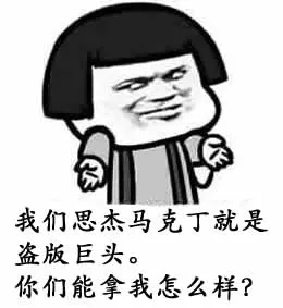 马克丁00002-我们思杰马克丁就是盗版巨头你们能拿我怎么样