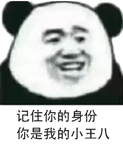 金馆长熊猫00178-记住你的身份你是我的小王八