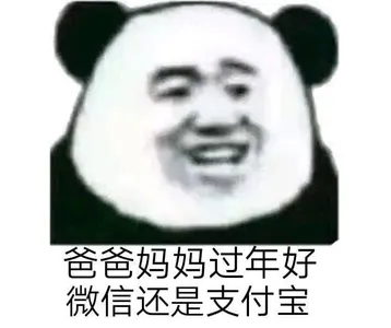 中国春节00016-爸爸妈妈过年好微信还是支付宝