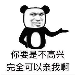 金馆长熊猫00229-你要是不高兴-完全可以亲我啊