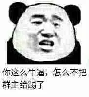 金馆长熊猫00033-你这么牛逼怎么不把群主给踢了