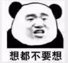 金馆长熊猫00255想都不要想