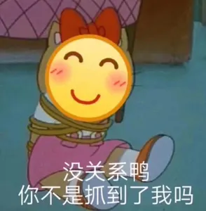Emoji00129-没关系鸭你不是抓到我了吗