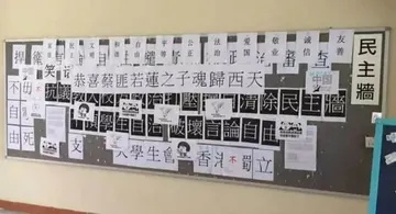 反港独00003-民主墙