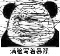 金馆长熊猫00180-满脸写着暴躁