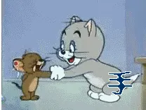 猫和老鼠00217-握手