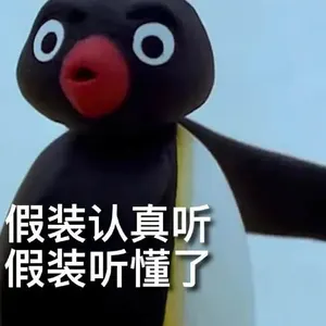 企鹅家族00003-假装认真听假装听懂了