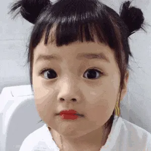 可爱的女孩纸00037-眨眼睛-放电