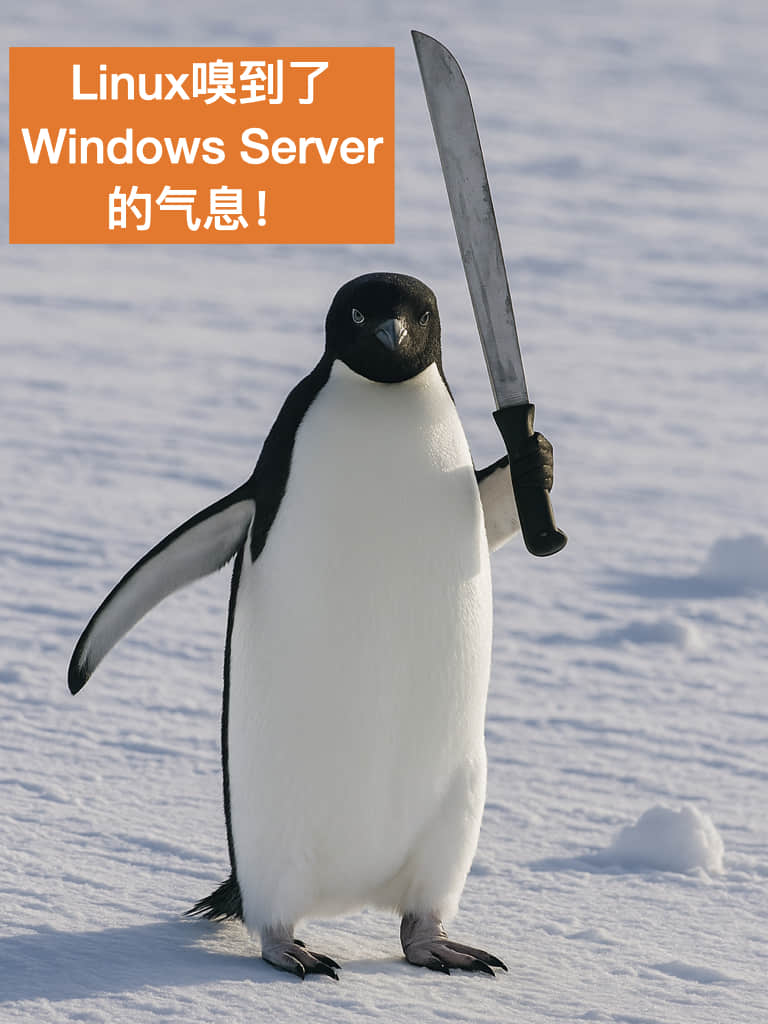 Linux嗅到了Windows Server的气息!