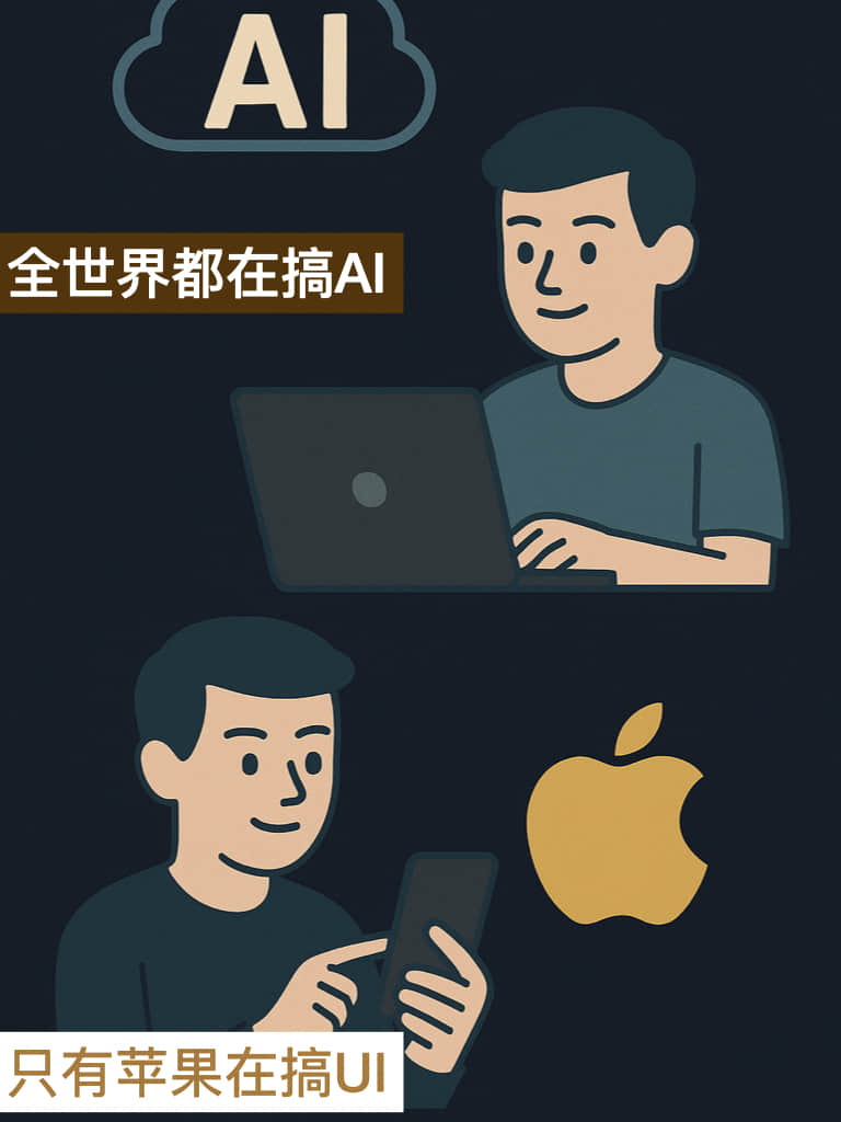 全世界都在搞AI,只有苹果在搞UI