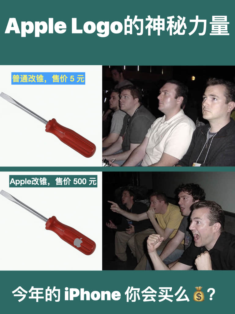 苹果Logo的神秘力量,今年iPhone要买么?