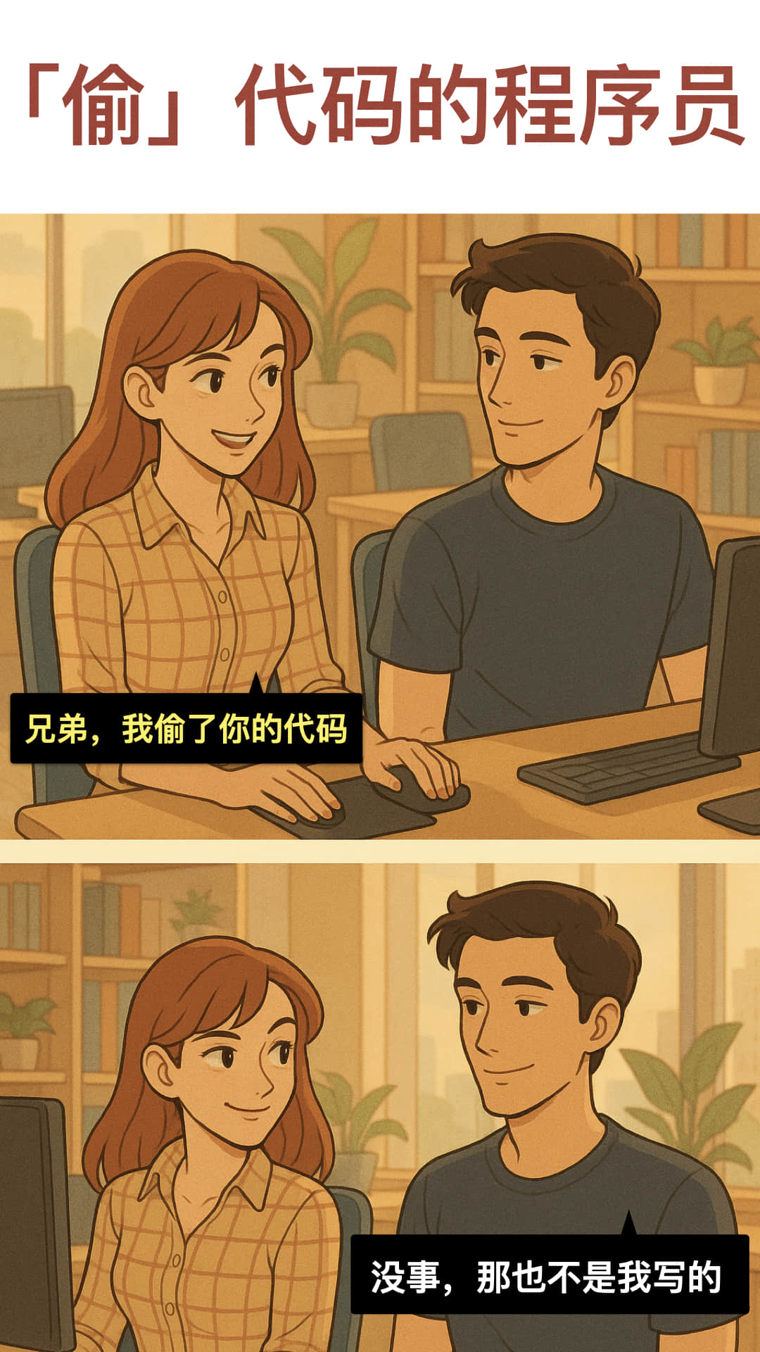 偷代码的程序员