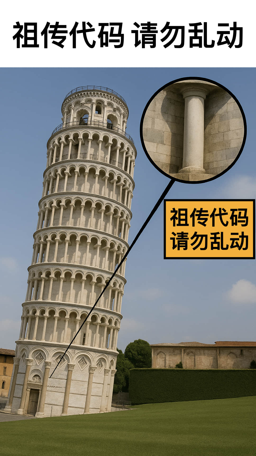 程序员警告:祖传代码,请勿乱动